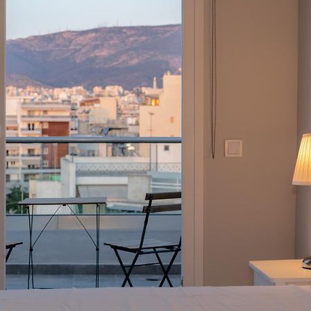 Apartamento Sunny Penthouse W/ Acropolis View Next To Metro Atenas Exterior foto